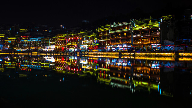 鳳凰古城夜景