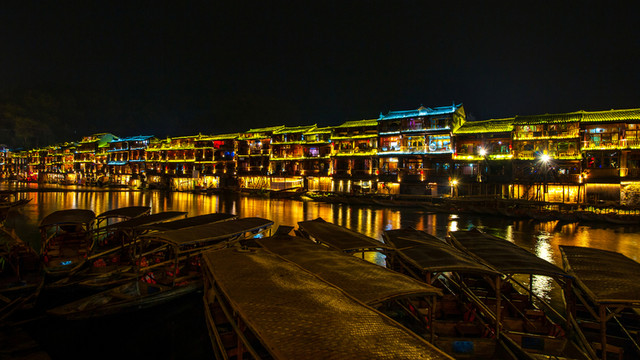 鳳凰古城夜景