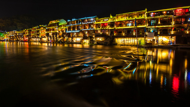 鳳凰古城夜景
