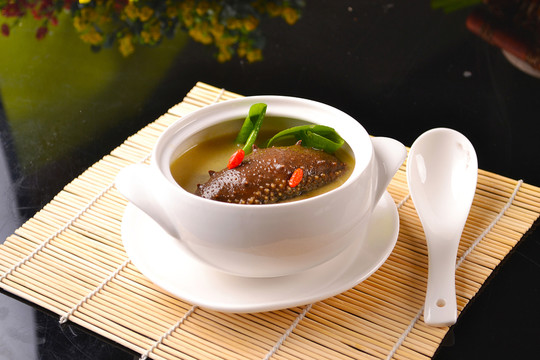菌菇海參