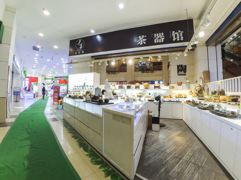 茶具櫥窗
