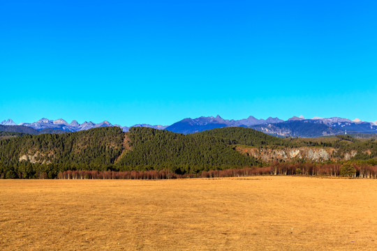 香格里拉沿途美景