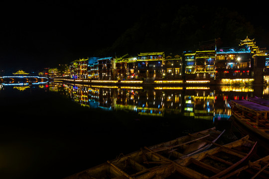 鳳凰古城夜景