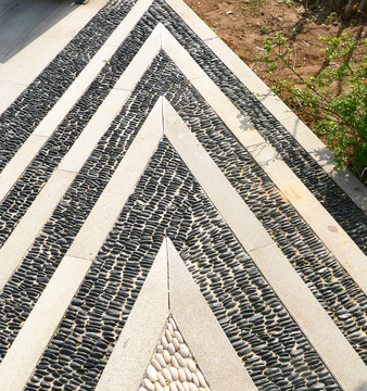 鵝卵石路面