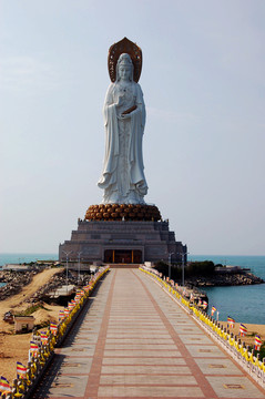 海上觀音塑像