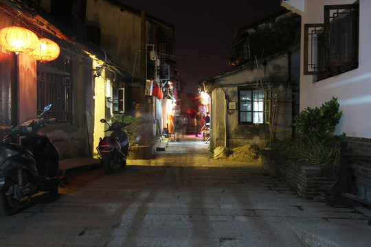 古鎮(zhèn)夜景