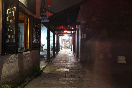 古鎮(zhèn)夜景