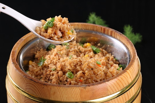 木桶金絲飯