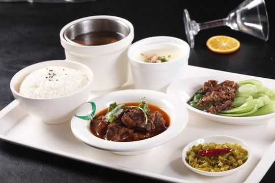 豆豉排骨套餐