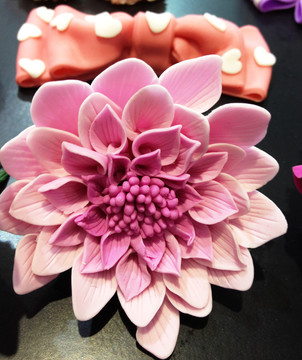 翻糖蛋糕 花卉藝術(shù)蛋糕
