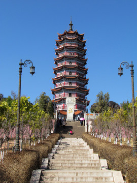 云南楚雄福塔