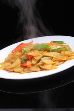 尖椒土豆片