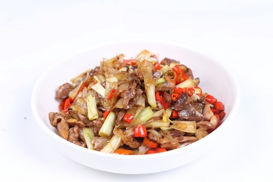 蕎頭炒雞雜