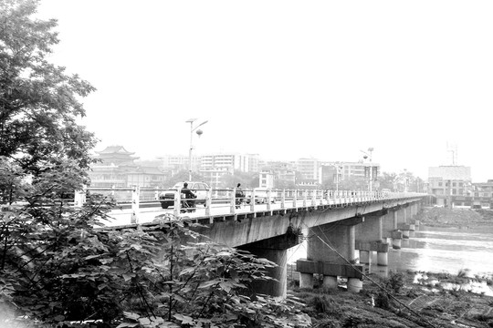 黑白唐江大橋