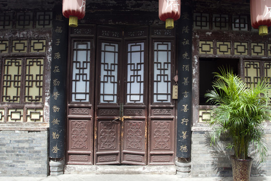 明代關(guān)中民居 高家大院 廂房