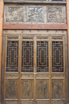 明代關(guān)中民居 高家大院 戲樓