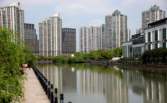 蘇州河沿岸風(fēng)光