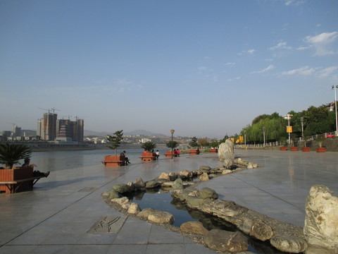 陜西安康 漢江公園