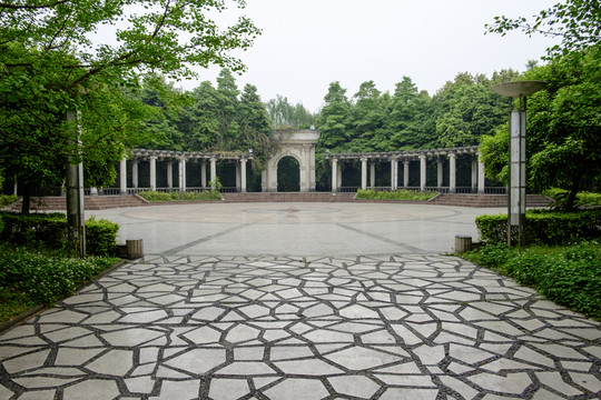 安靜的校園