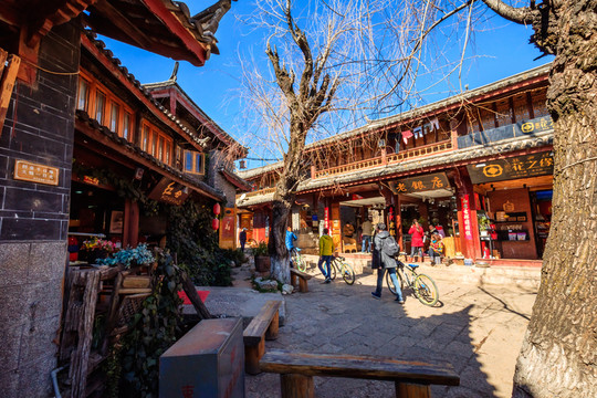 云南麗江束河古鎮(zhèn)