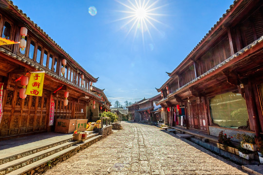 云南麗江束河古鎮(zhèn)