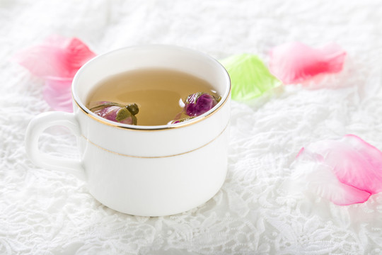 干玫瑰花玫瑰花茶花朵