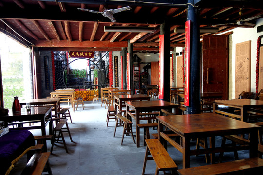 走馬古鎮(zhèn) 茶館 故事會館