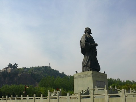 韓城司馬遷祠廣場(chǎng)