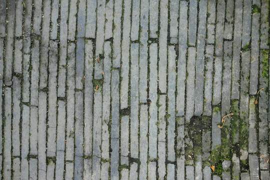 青磚地面