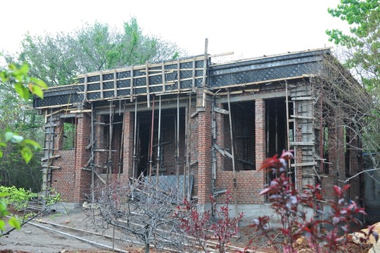 施工中建筑