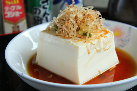 日本冷豆腐