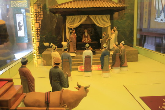 孔子講學(xué)