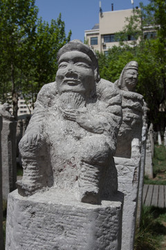 西安美院 拴馬樁