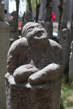 西安美院 拴馬樁