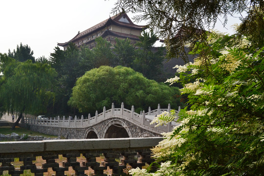古橋古建筑