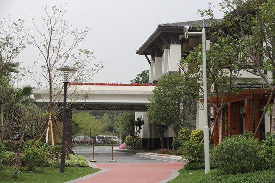 別墅 實(shí)木建筑 園林 環(huán)境景觀