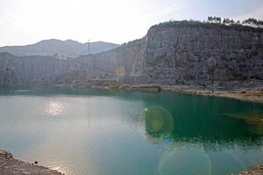 礦山美景