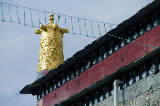 塔公寺一角