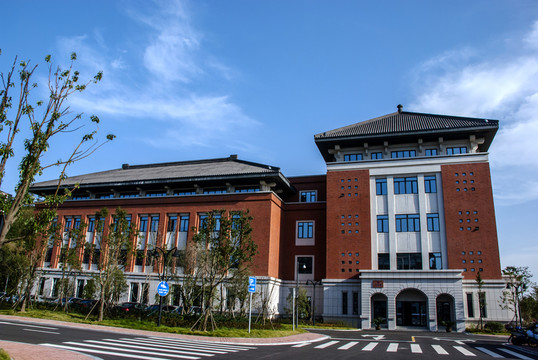 建筑 校園一角 校園 學(xué)校
