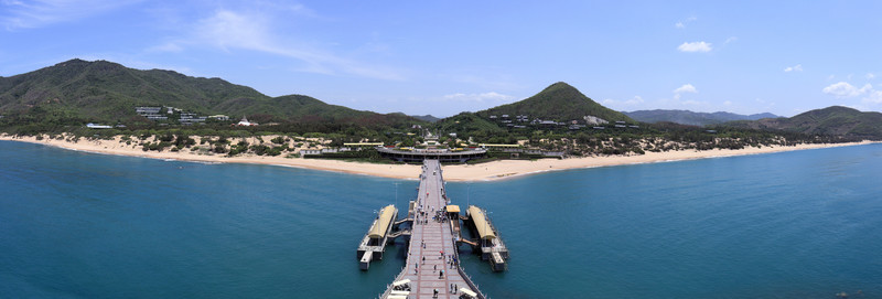 海上觀音普濟橋全景