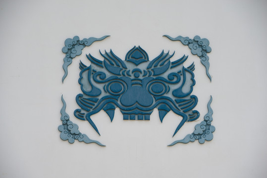 虎頭浮雕