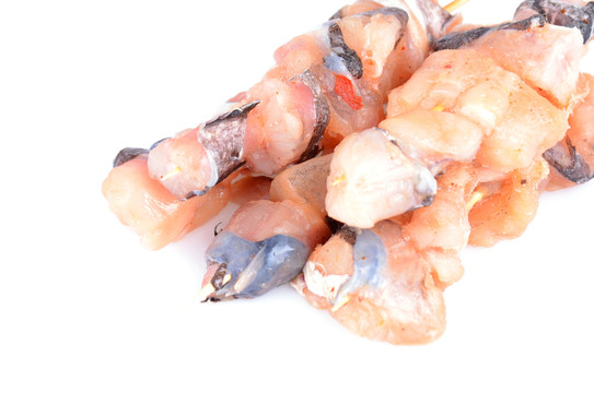 三文魚串