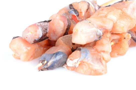 三文魚串