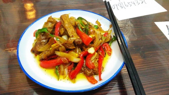 安徽黃山宏村毛豆腐