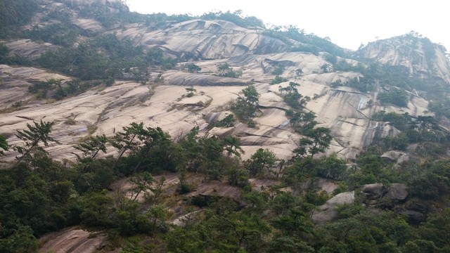 安徽黃山水墨霧景