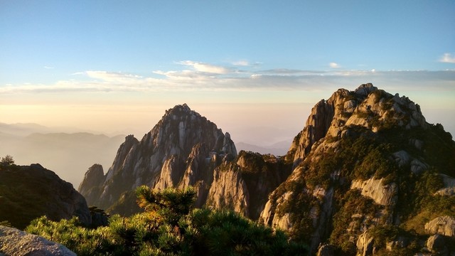 安徽黃山日出