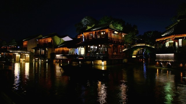烏鎮(zhèn) 西柵 夜景