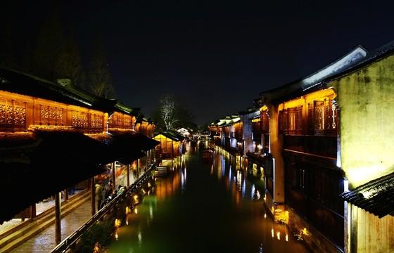 烏鎮(zhèn) 西柵 夜景