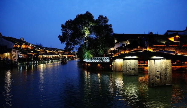 烏鎮(zhèn) 西柵 夜景