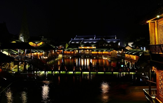 烏鎮(zhèn) 西柵 夜景